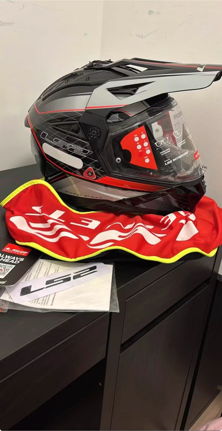 LS2 MX702 Pioneer II Motocross Helmet - photo 2