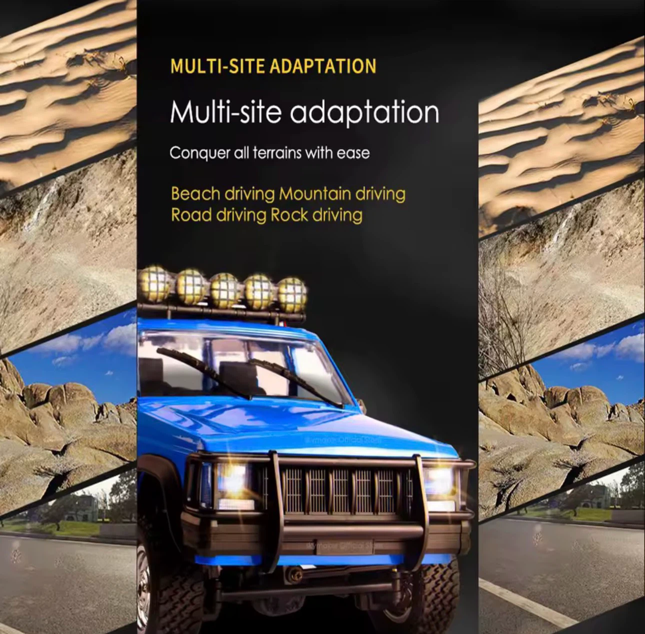 SKYMAKER 2.4G RC Car 1:12 Multi-Site Adaptation