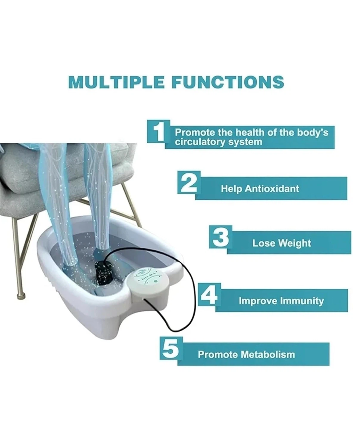 Foot Spa Bath Massager - photo 3