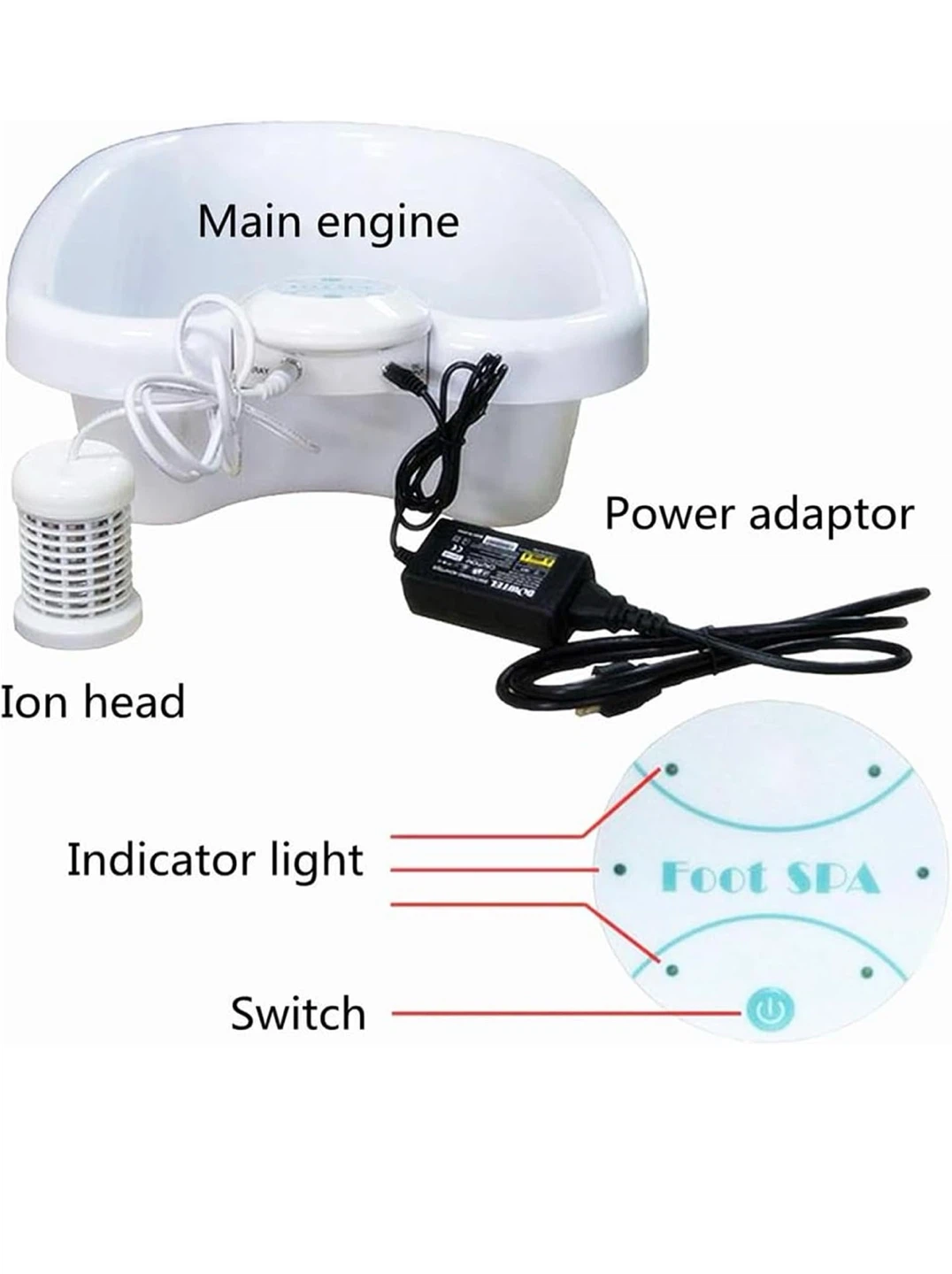 Foot Spa Bath Massager - photo 5