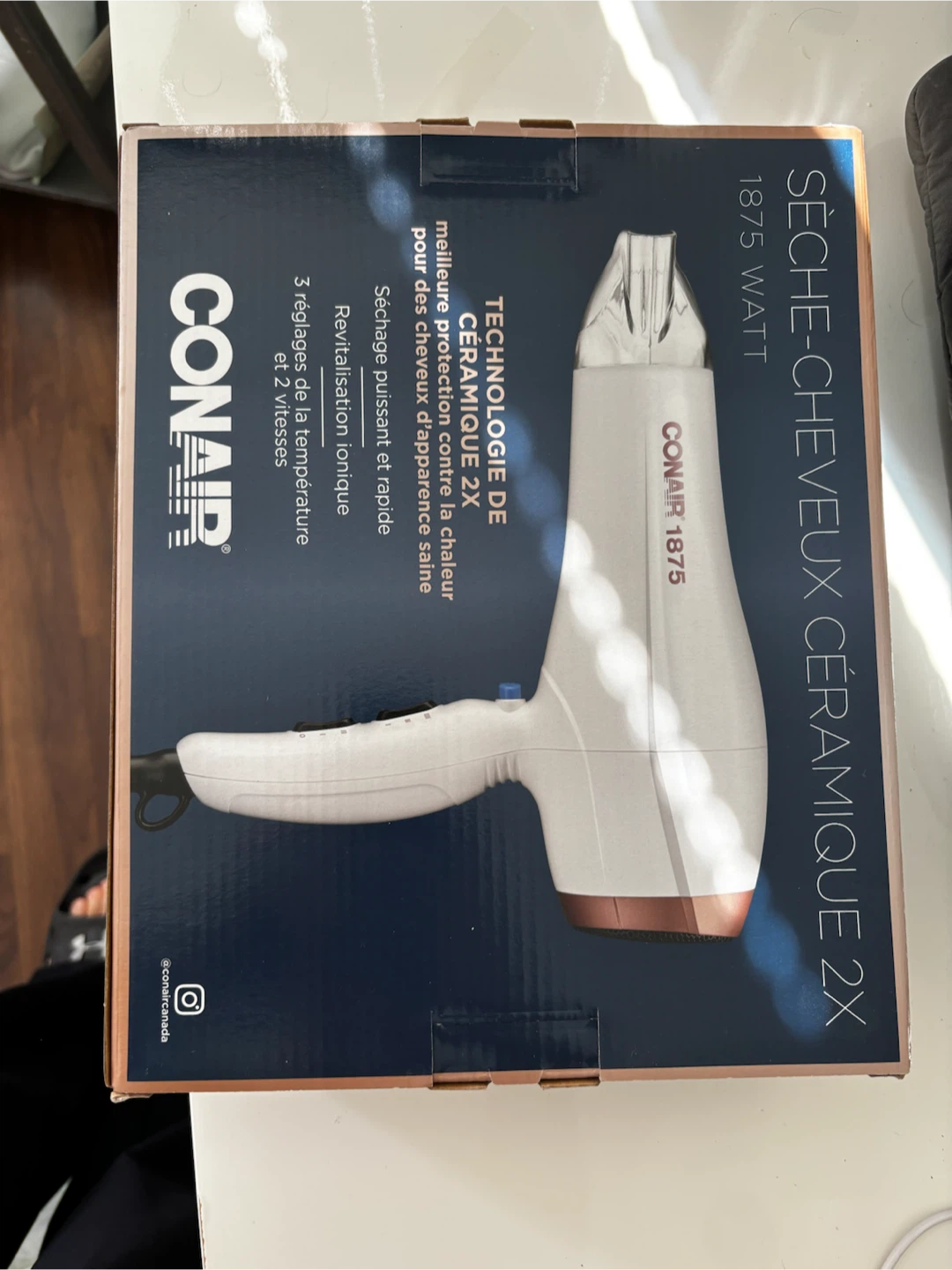 Conair Double Ceramic Hair Dryer 1875 Watt