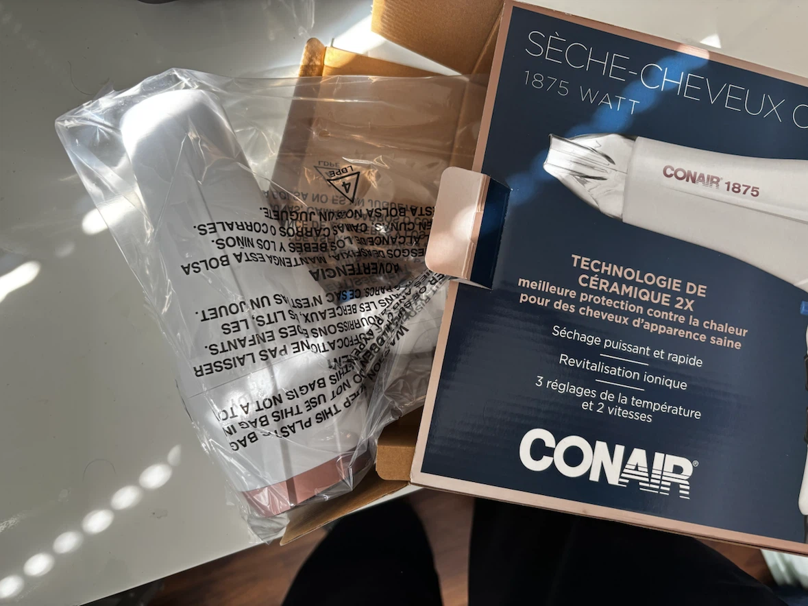 Conair Double Ceramic Hair Dryer 1875 Watt - photo 3