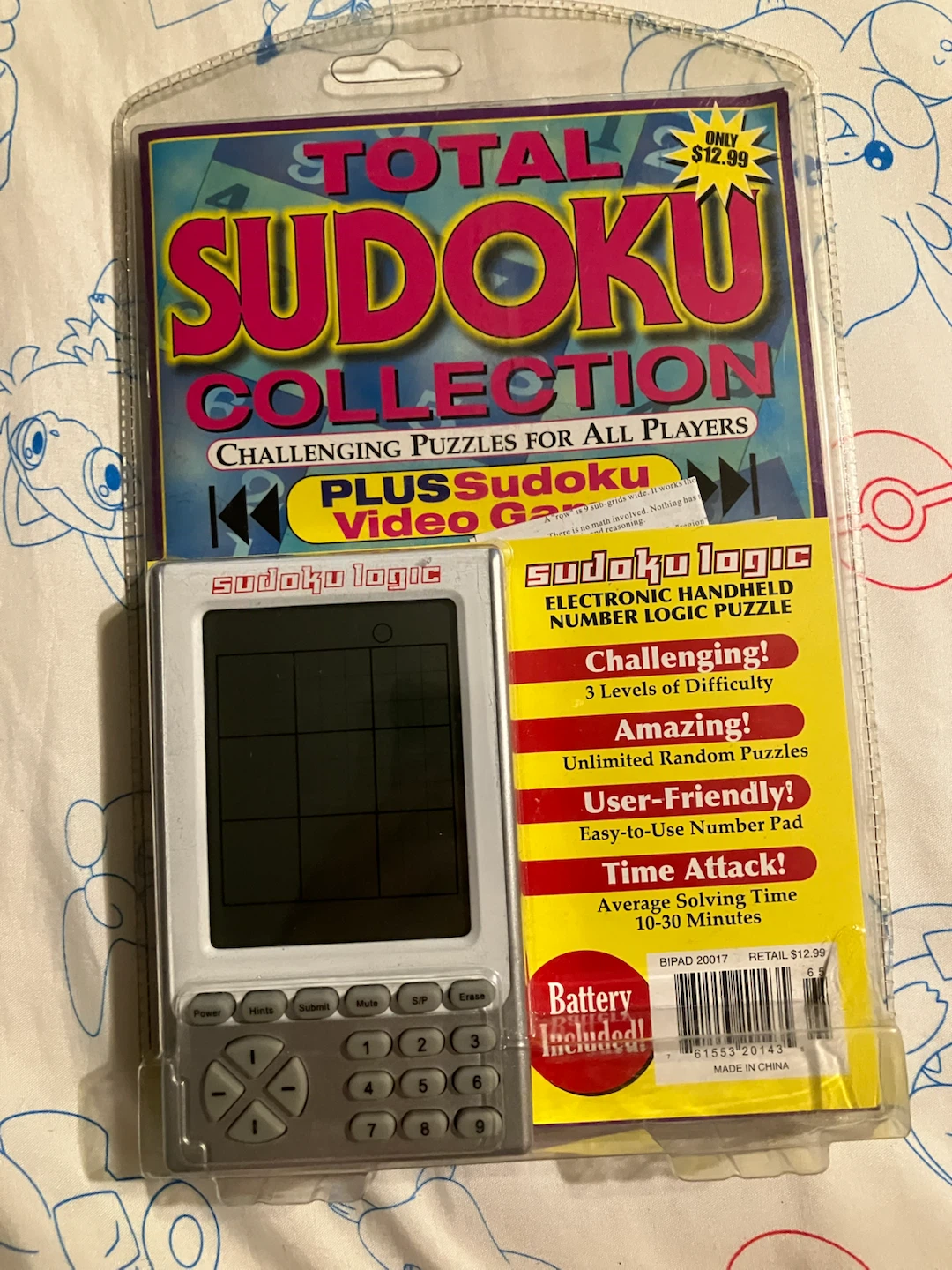 Sudoku Logic Electronic Handheld Number Logic Puzzle