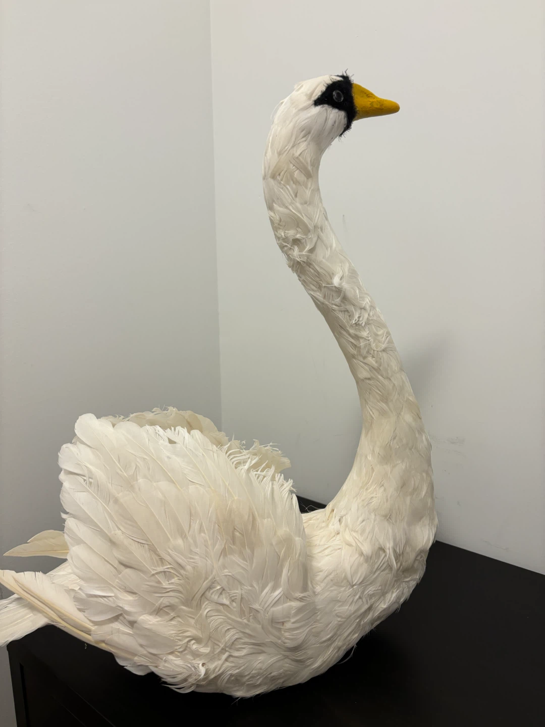 White Feather Swan Decoration - photo 2