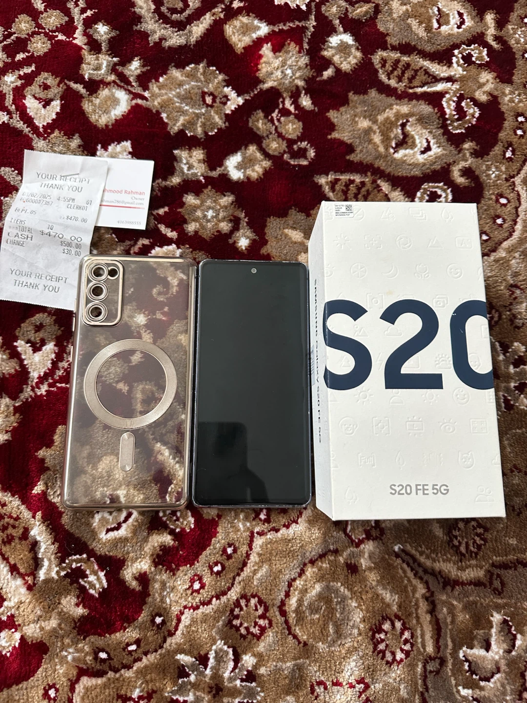 Samsung Galaxy S20 FE 5G - 128GB (Box & Receipt)