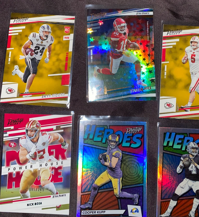 2022 Panini Prestige NFL Football Cards Lot - photo 2