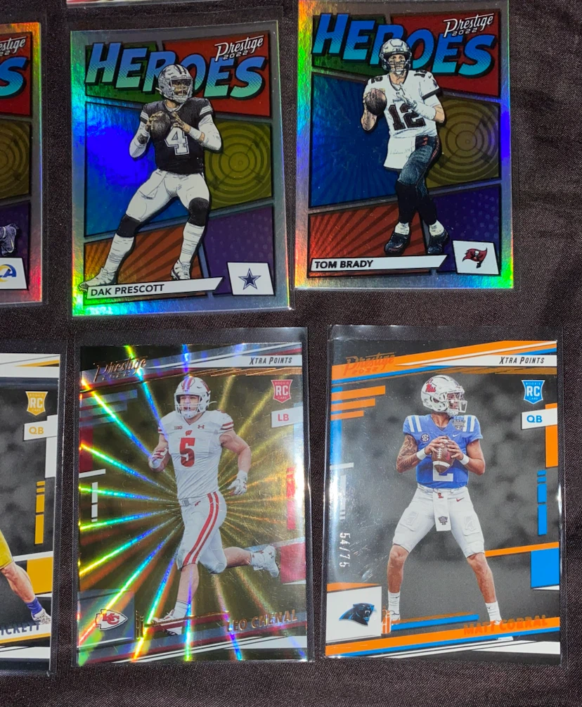 2022 Panini Prestige NFL Football Cards Lot - photo 4