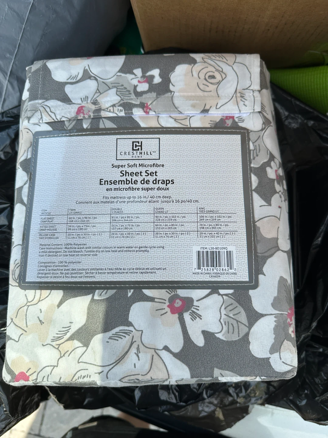 Cresthill Home Super Soft Microfibre Sheet Set Queen - photo 2