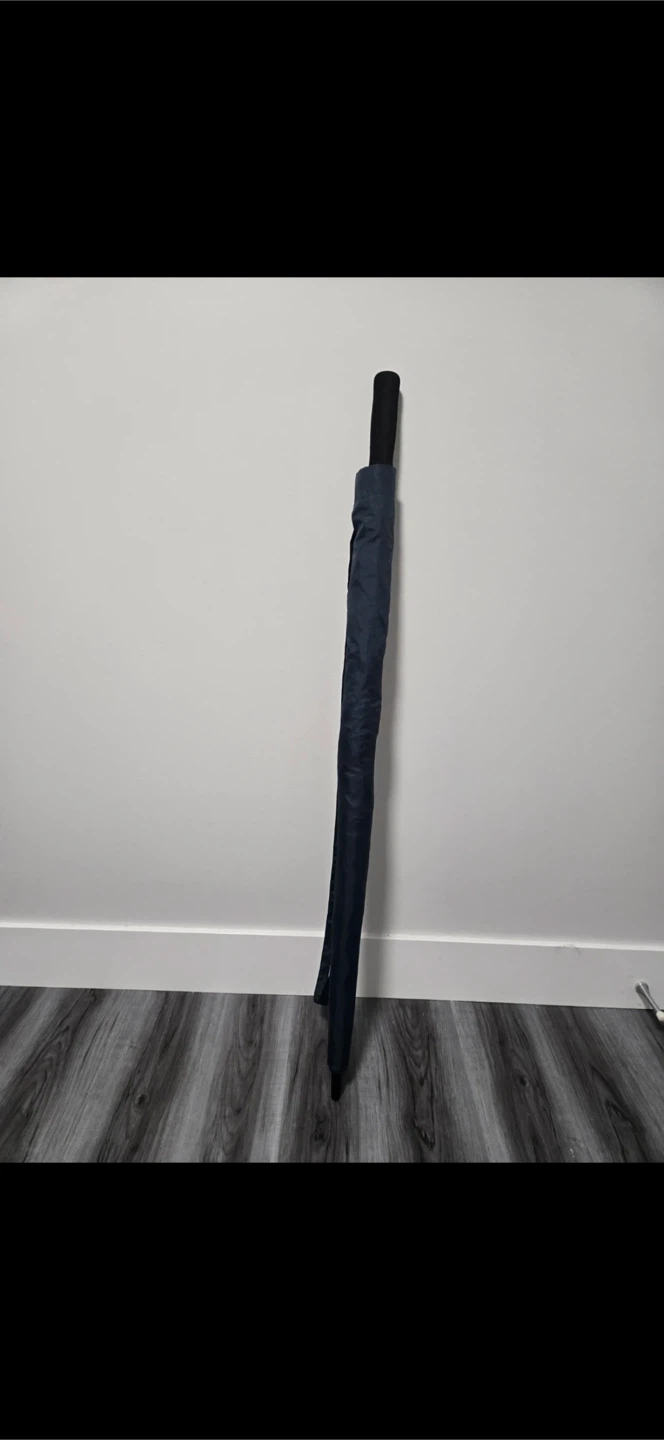 Large blue golf umbrella with a 68-inch