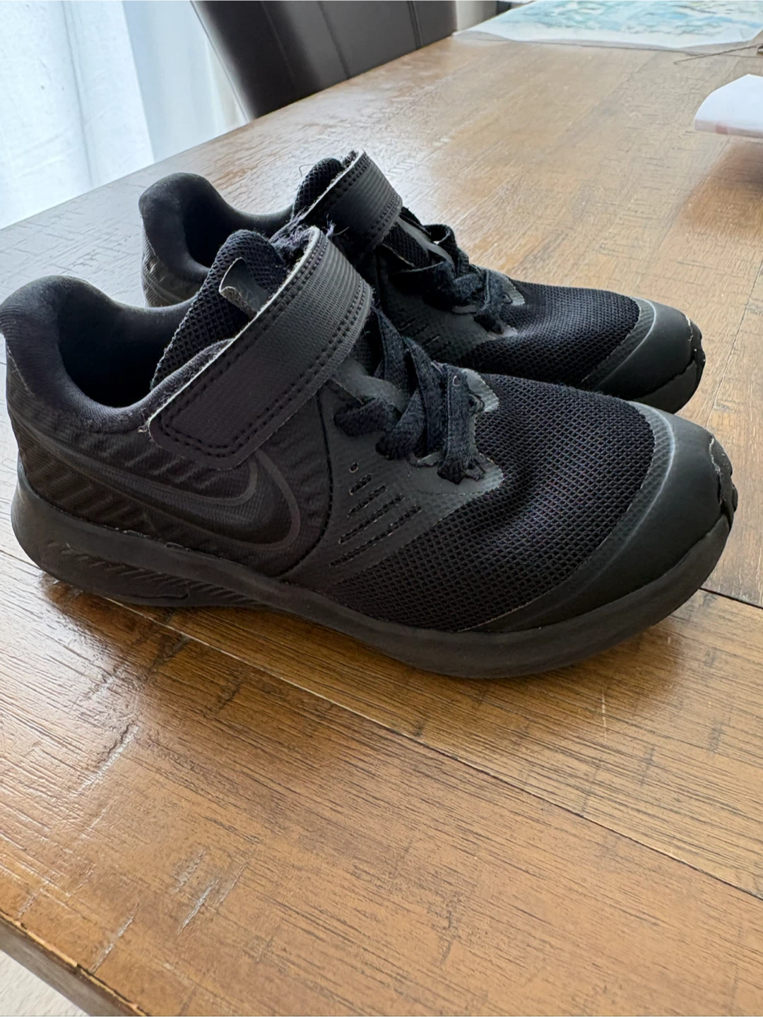 Nike Kids' Black Running Shoes size 10.5C
