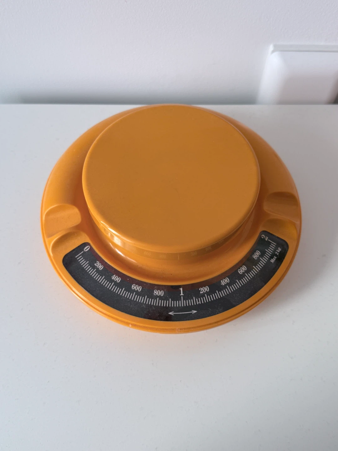 Soehnle Orange vintage Kitchen Scale