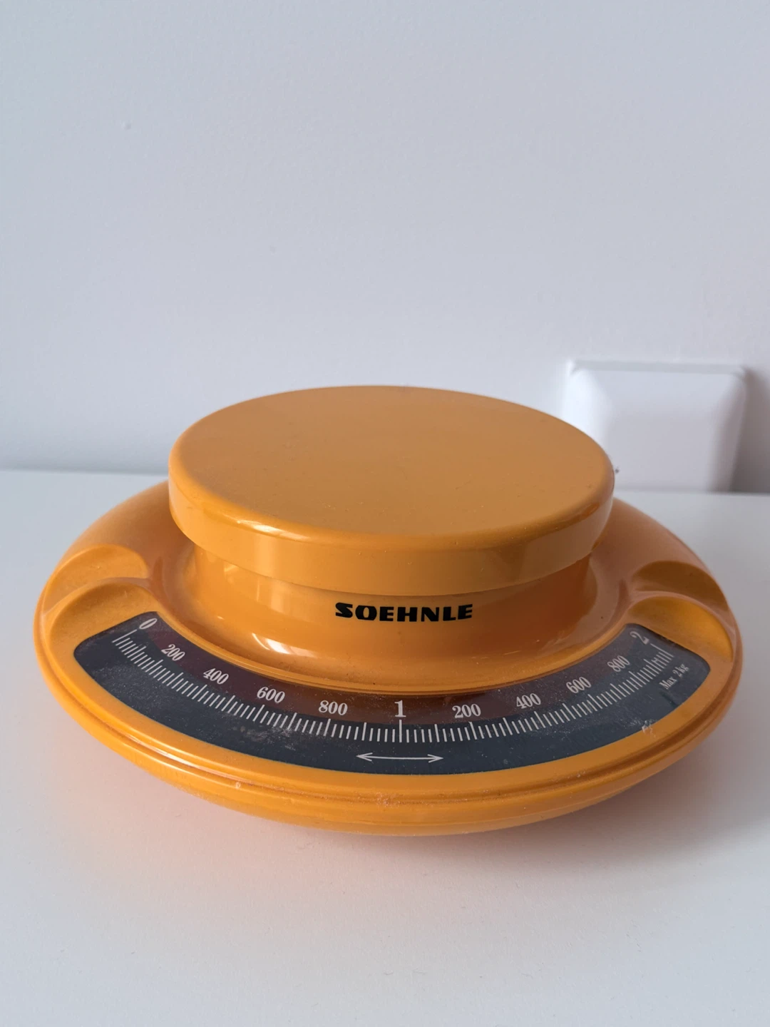 Soehnle Orange vintage Kitchen Scale - photo 2