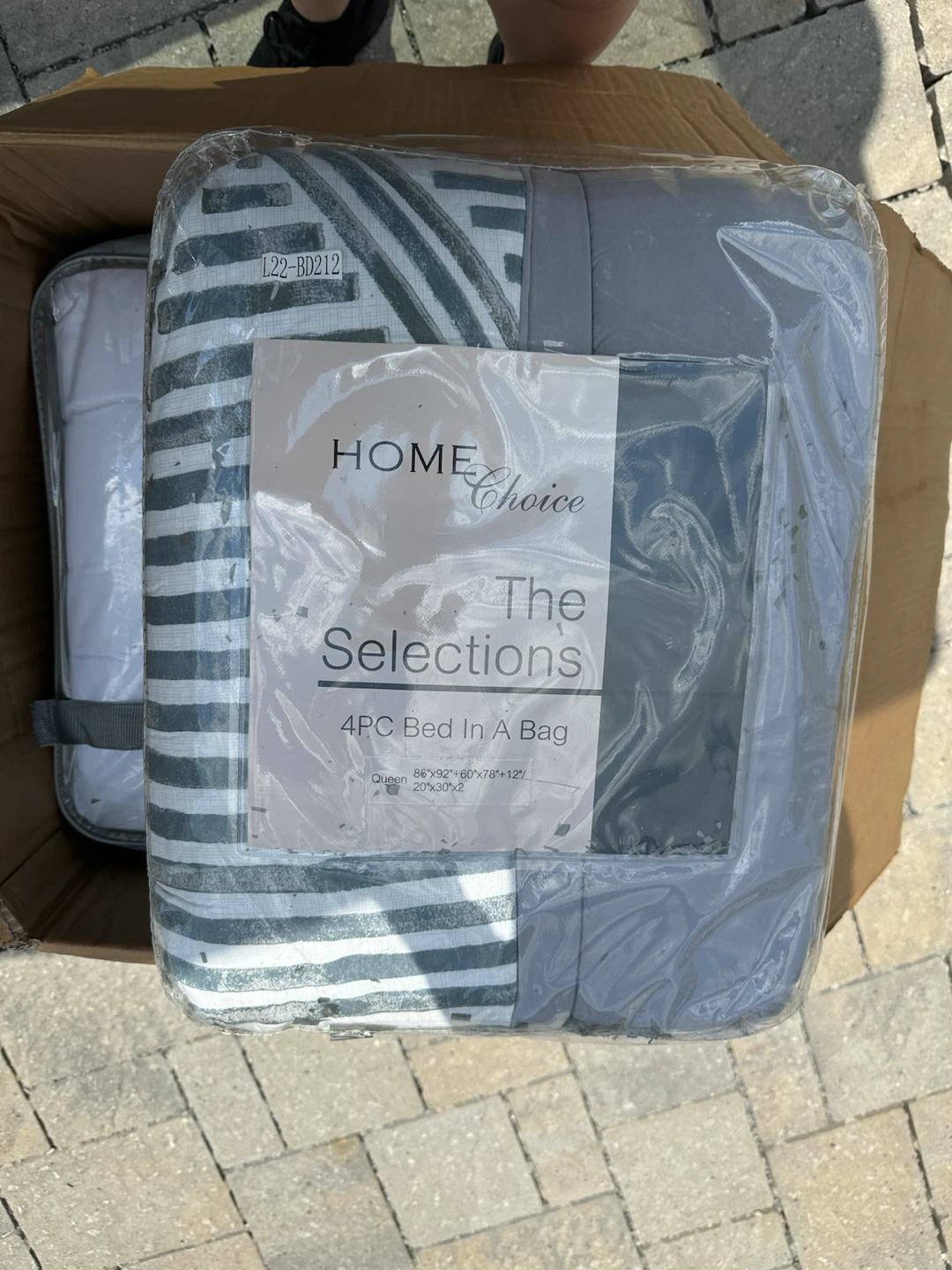 Home Choice Queen 4PC Bed In A Bag Set - photo 2