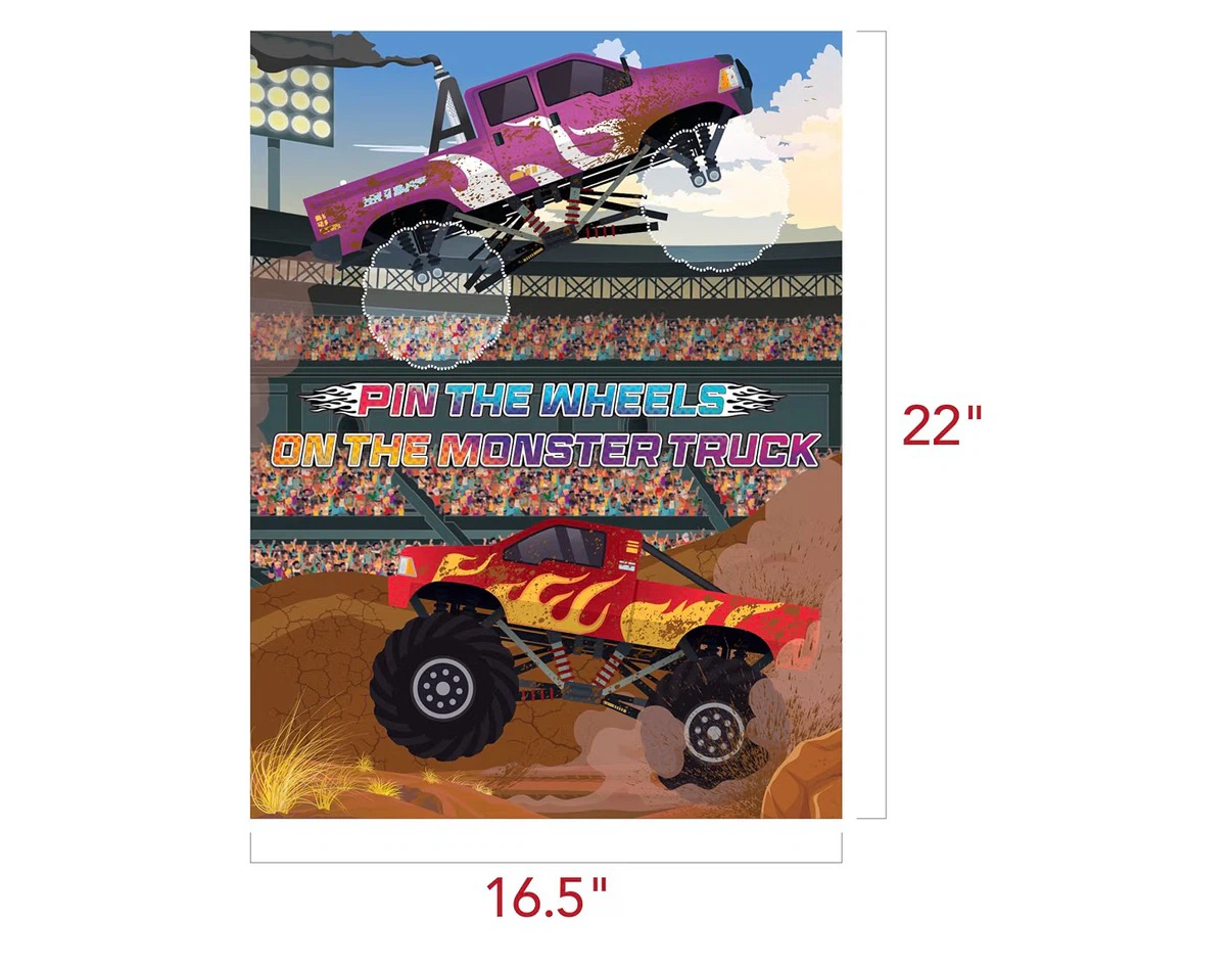 New Pin The Wheels on The Monster Truck Party - photo 3