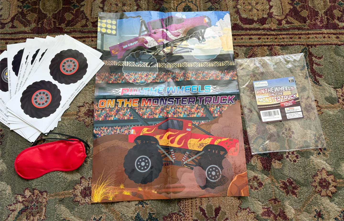 New Pin The Wheels on The Monster Truck Party - photo 5