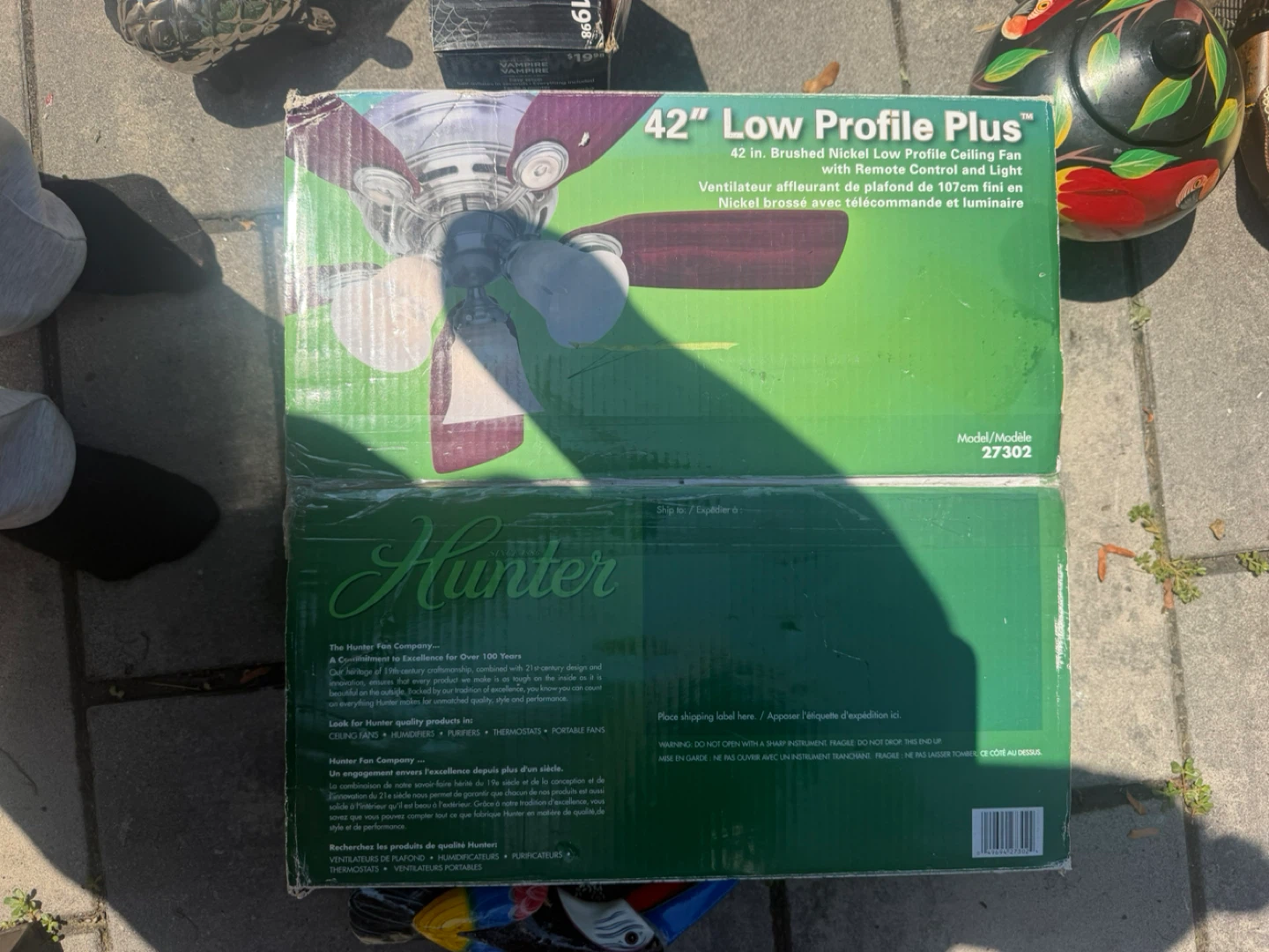 Hunter 42" Low Profile Plus Ceiling Fan with Remote