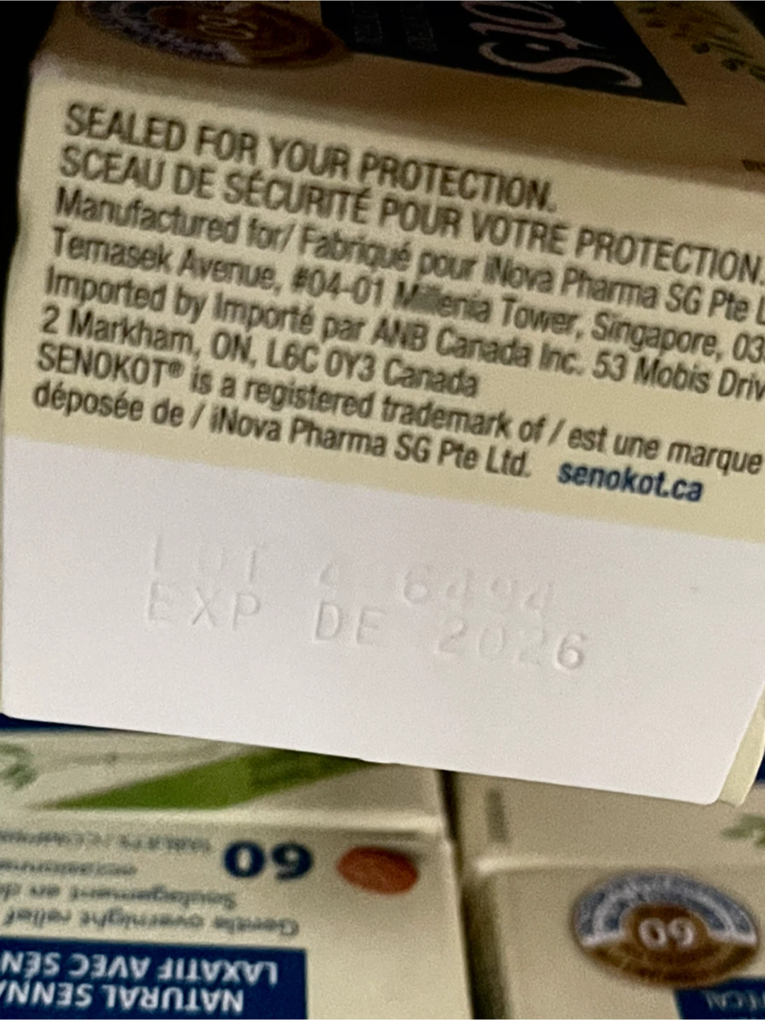 Senokot-S Natural Laxative Plus Stool Softener 60 Tablets - photo 2