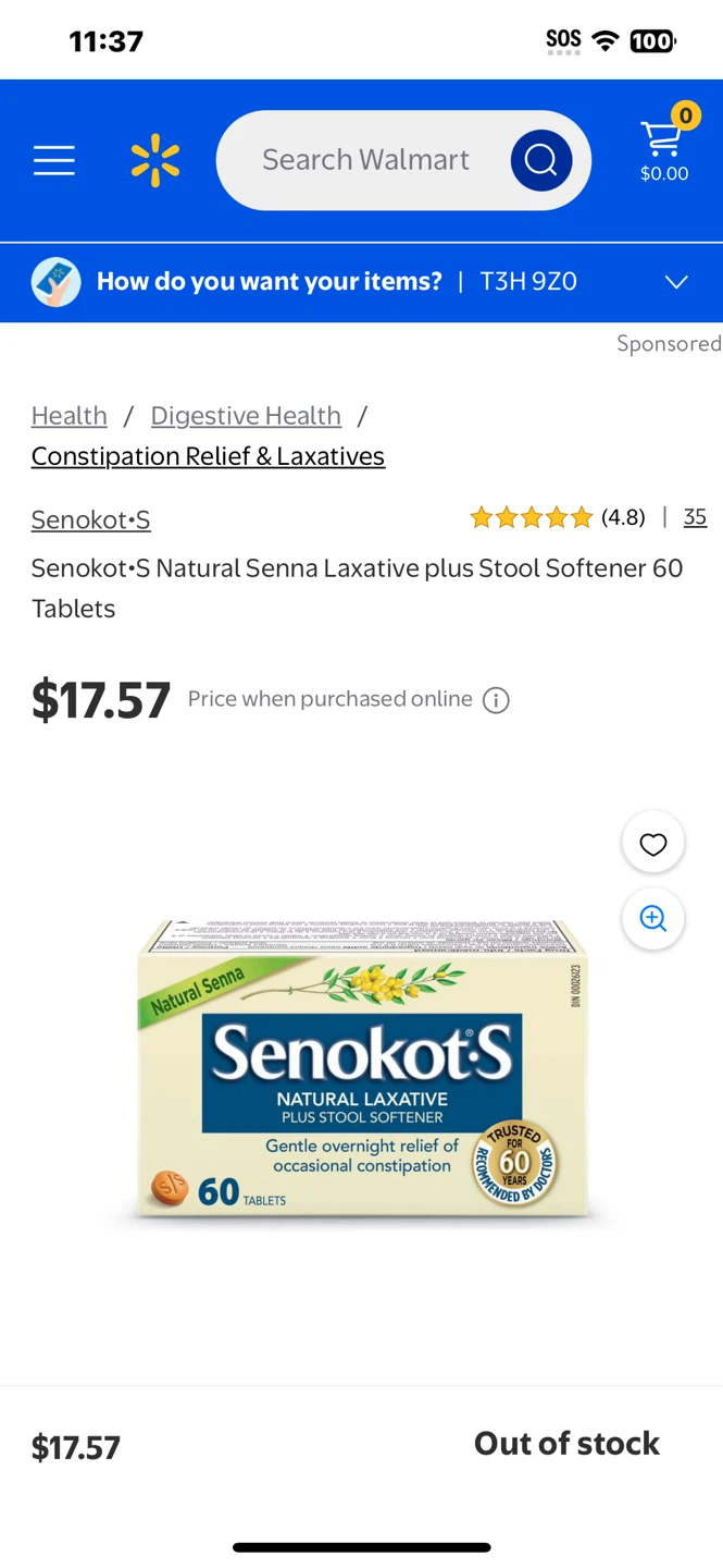 Senokot-S Natural Laxative Plus Stool Softener 60 Tablets - photo 5