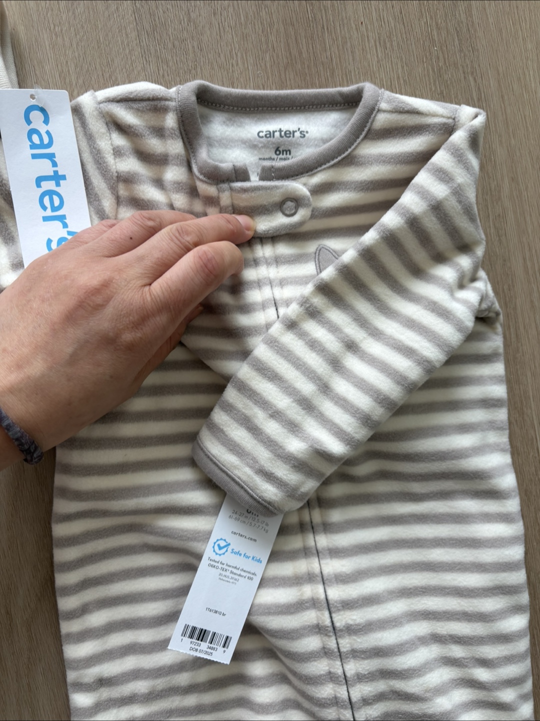 Carter's Baby Pajamas Size 6 Months - photo 2