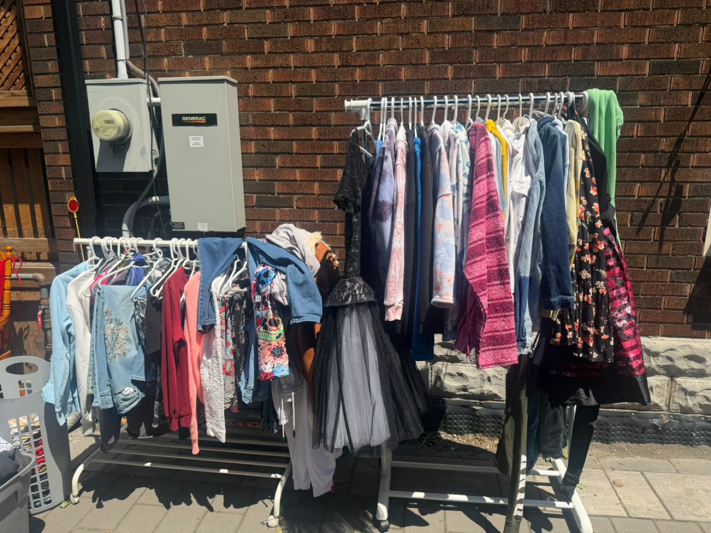 Assorted Women's Clothing Rack