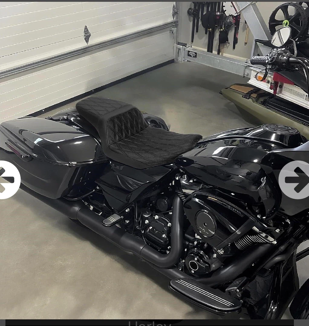 HCMOTOR Motorcycle Seat for Harley Touring - photo 4