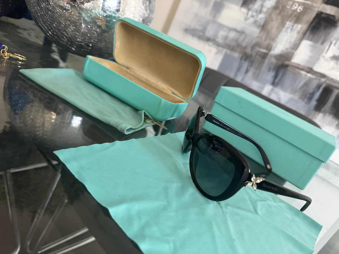 Tiffany & Co. Black Cat Eye Sunglasses - photo 2