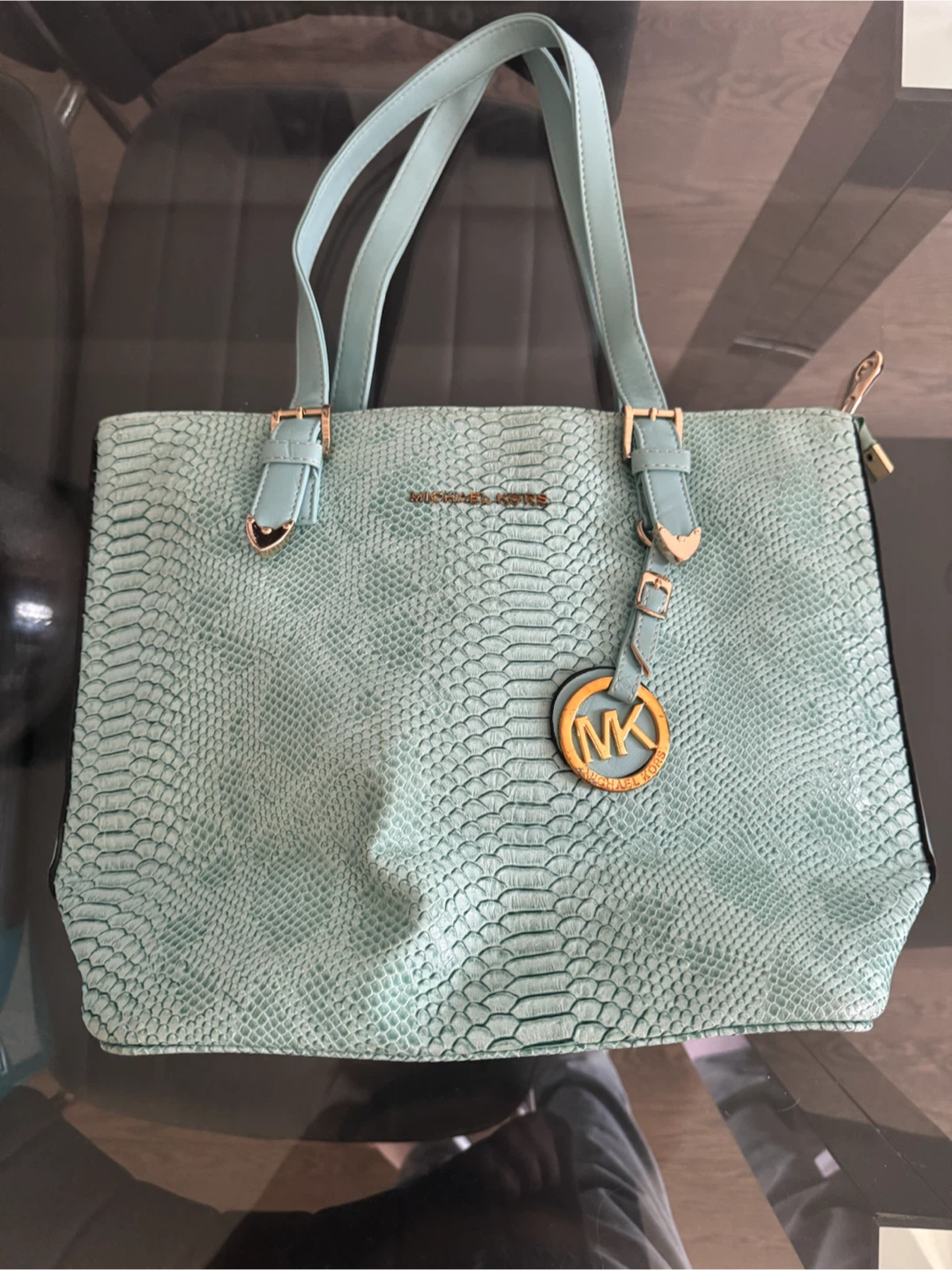 Michael Kors Tote Bag - Light Blue