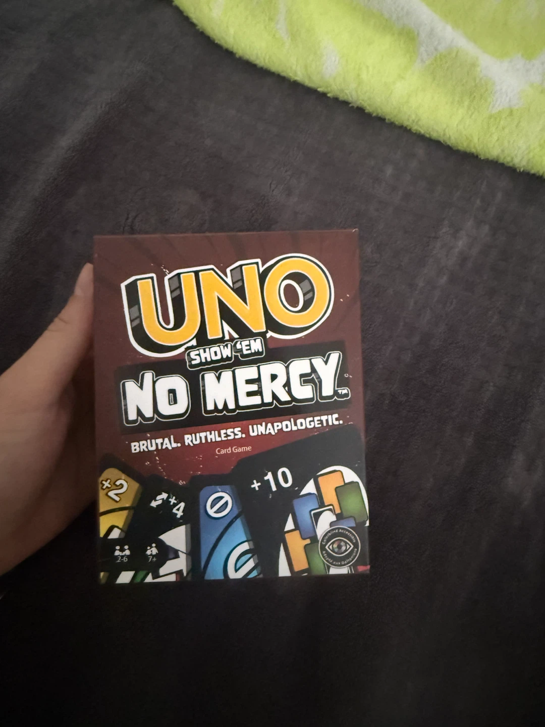 UNO Show 'Em No Mercy Card Game
