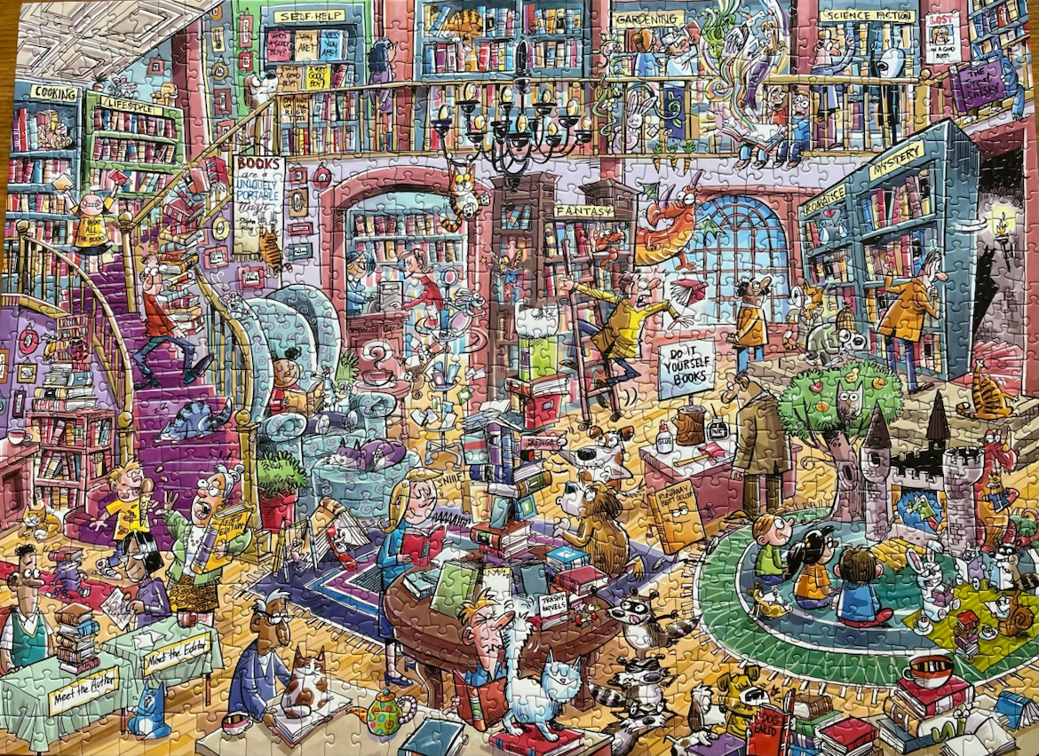 Fun 1000 piece Doodletown puzzle - photo 2