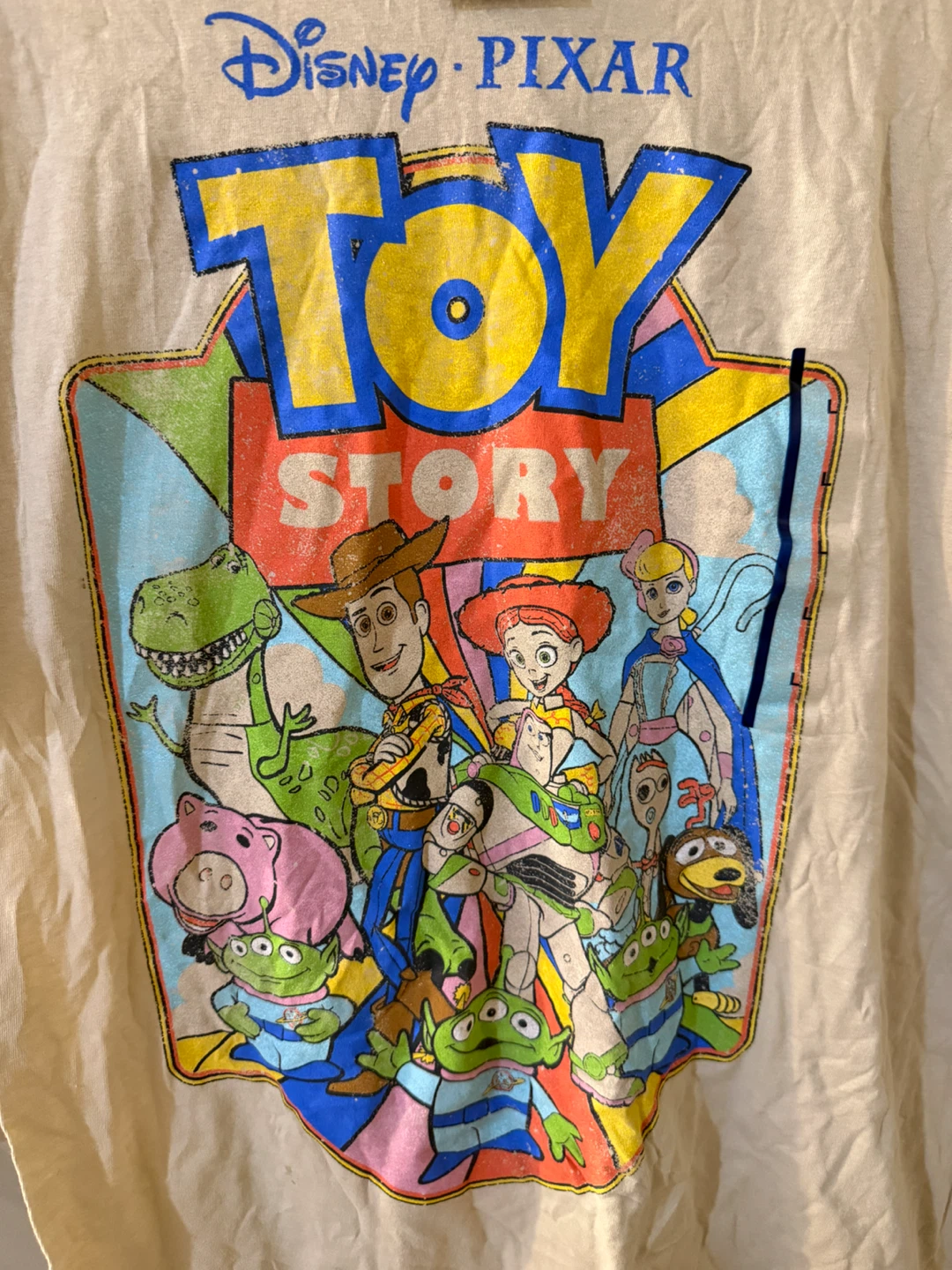 Large Disney Pixar Toy Story Group Graphic T-Shirt