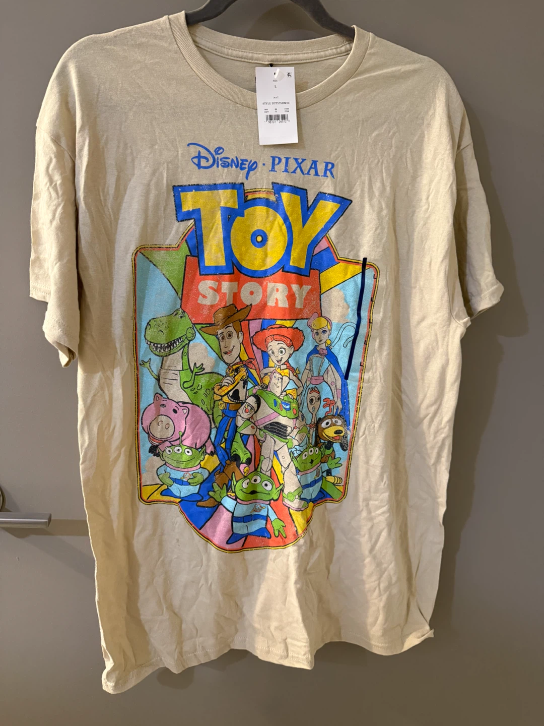 Large Disney Pixar Toy Story Group Graphic T-Shirt - photo 3
