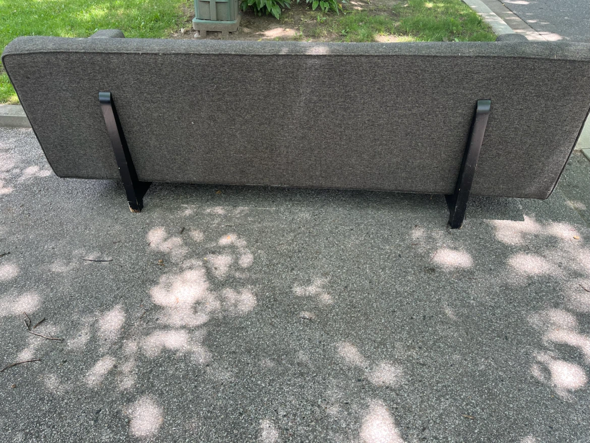 Dark grey Gus couch - photo 2