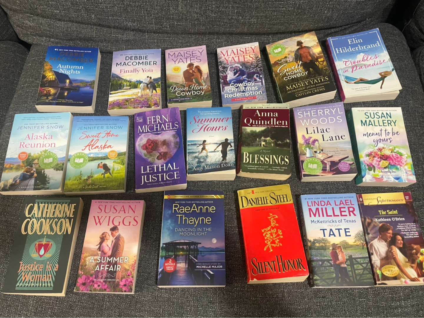 Multiple books for sale