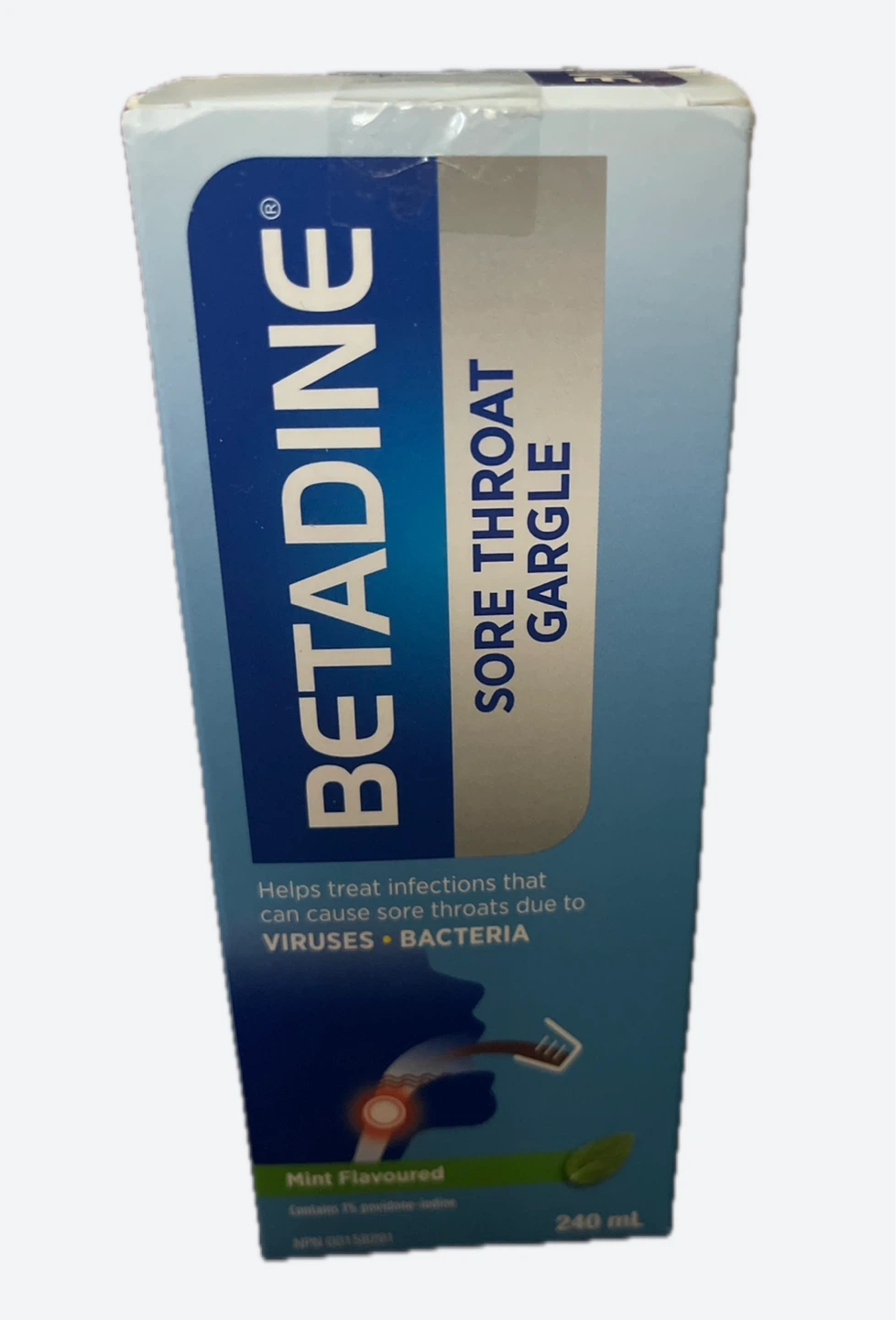 Betadine Sore Throat Gargle - Mint Flavour