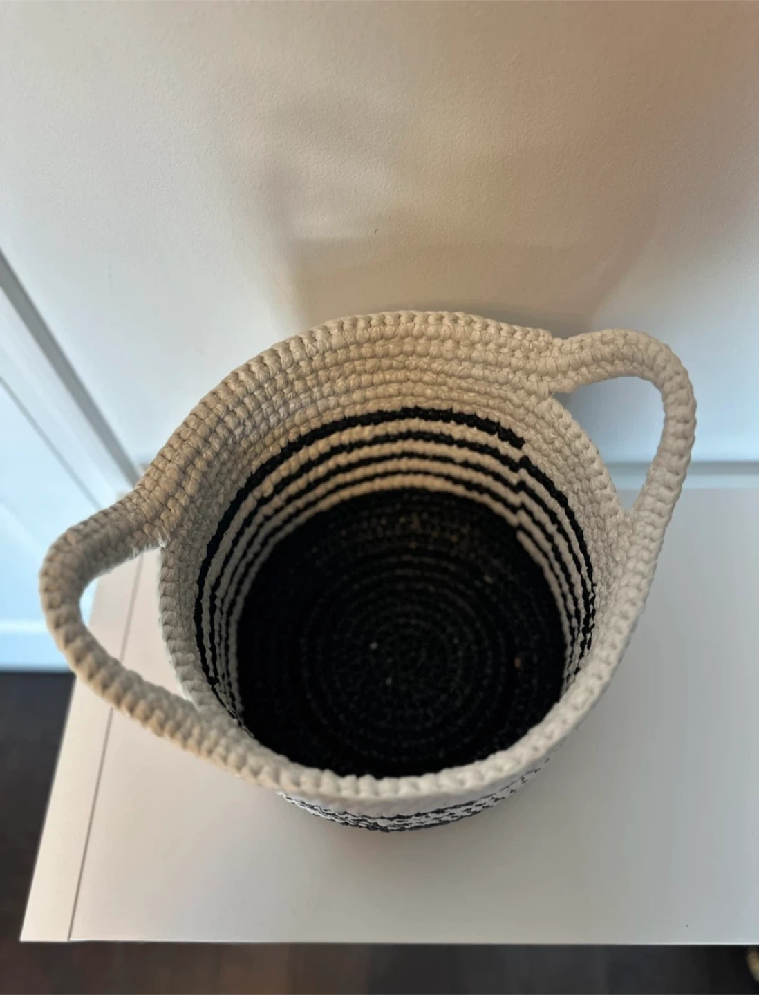 Woven storage basket - photo 3