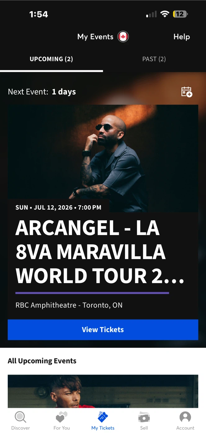 Arcangel - La 8va Maravilla World Tour 2 Tickets