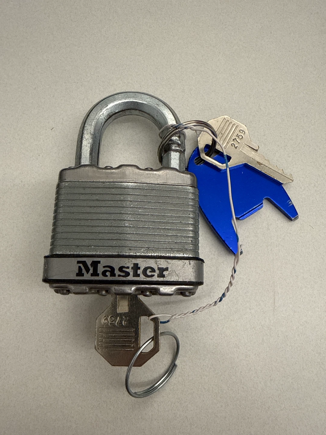 Master Lock Padlock with 2 Keys