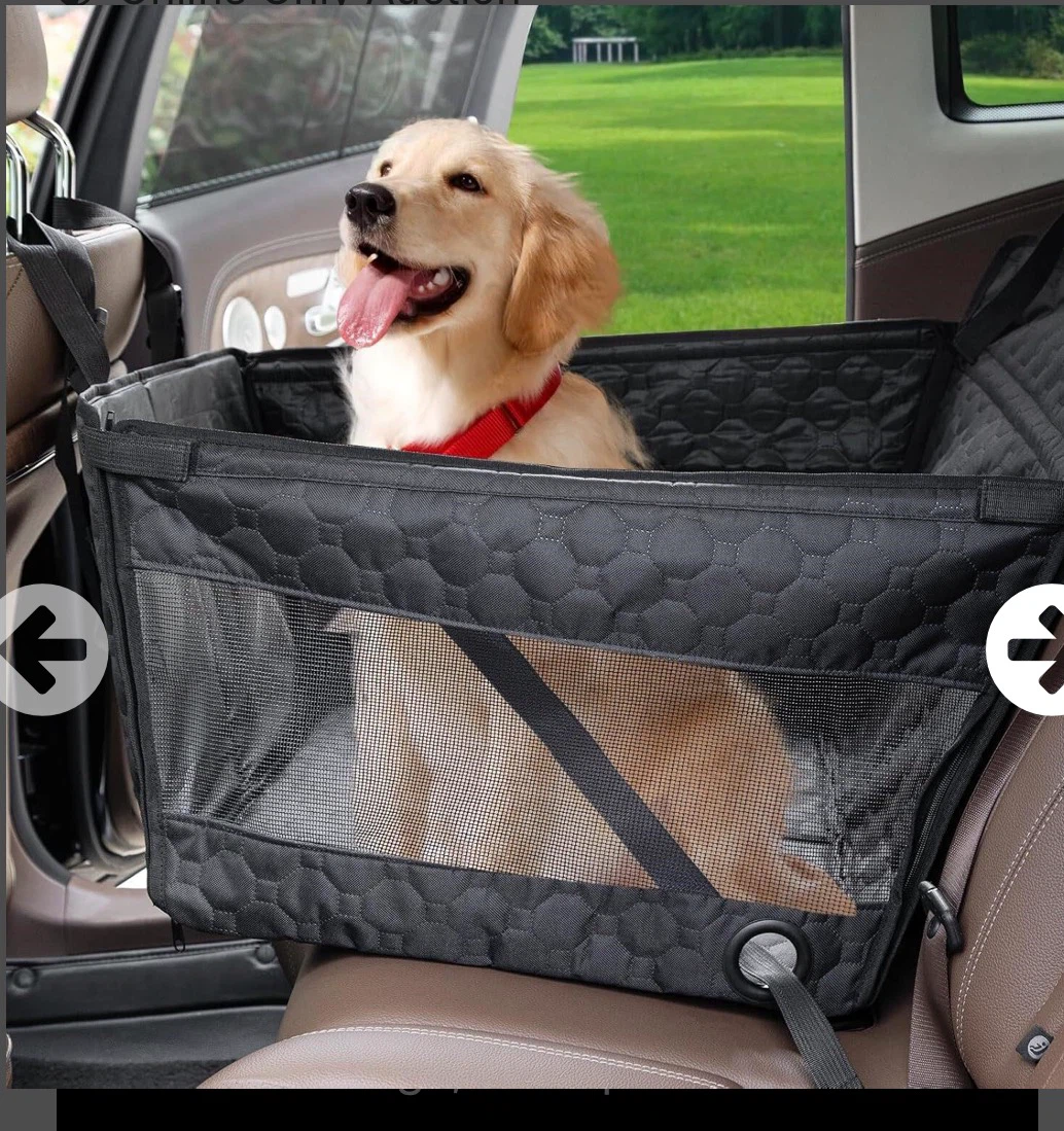 Waterproof Dog Car Seat Booster