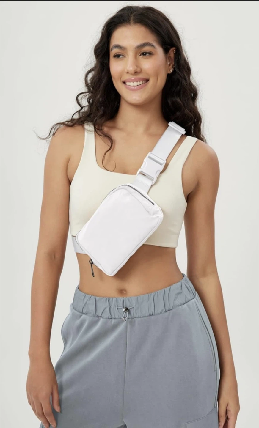 Brown Unisex Belt Crossbody bag - photo 2