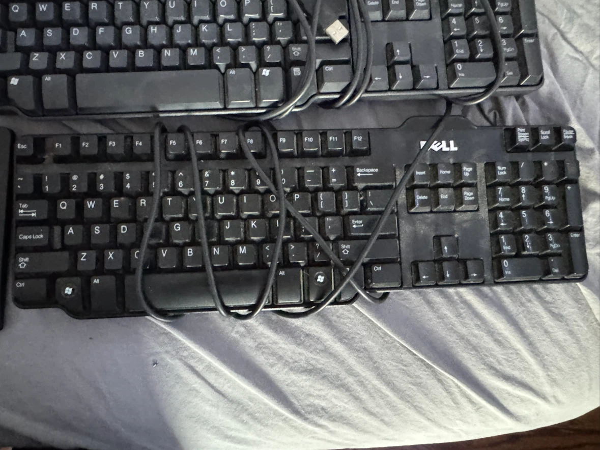 Keyboard & Mouse Bundle – 3 Keyboards + 2 Mice - photo 3