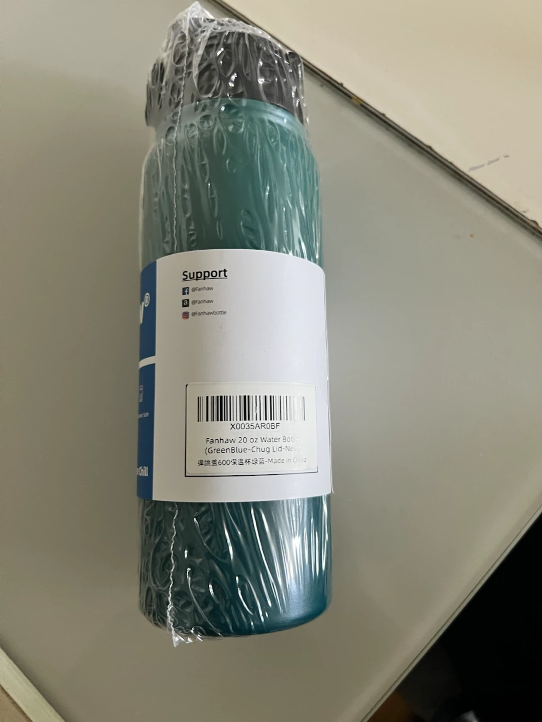 FanHaw 20 Oz Insulated Stainless Steel Water Bottle - photo 3