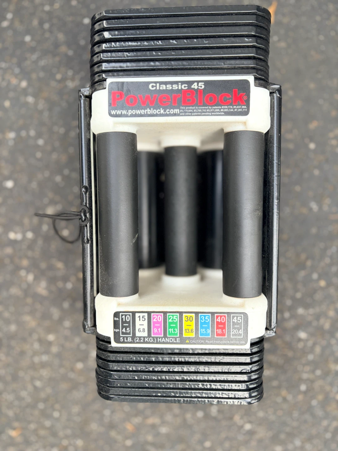 Powerblock 45lbs (2)