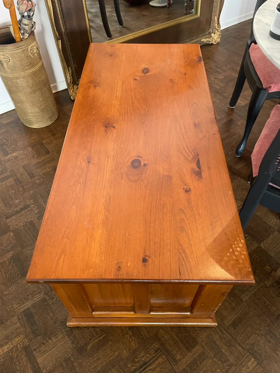 Wooden Coffee Table with Storage - photo 3