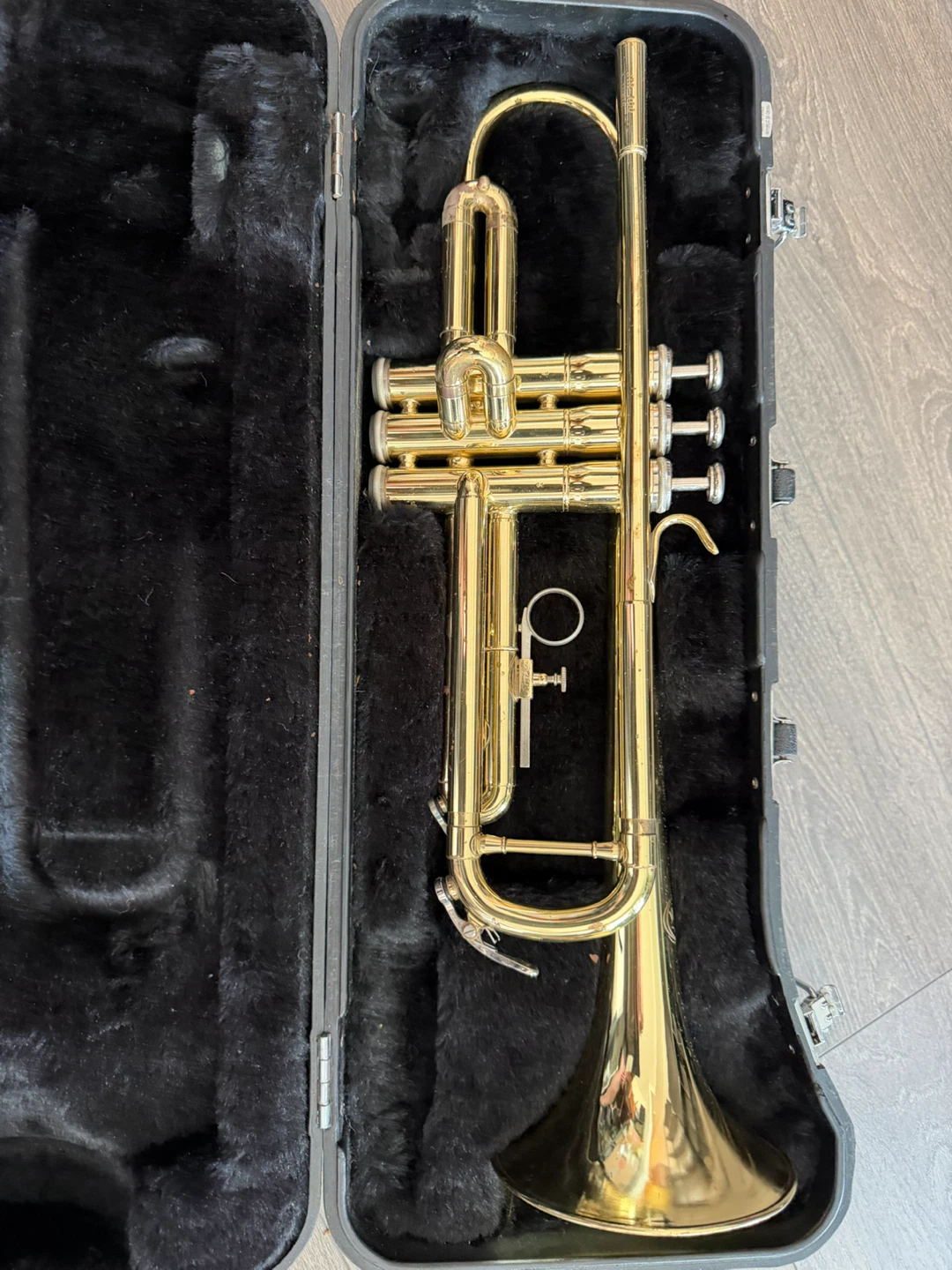 Used Gold Trumpet in Case