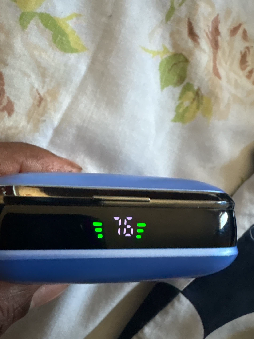 Blue Wireless Earbuds with Charging Case - photo 2