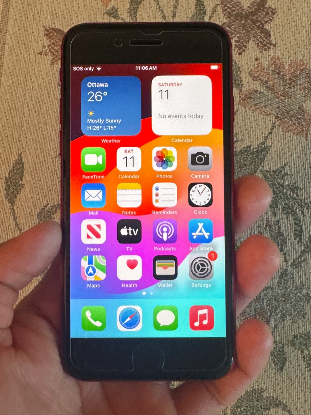 iPhone SE 64GB 100battery health - photo 2