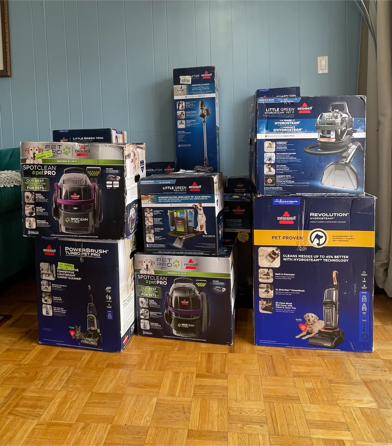Bissell Vacum, mop, carpet and pet cleaner
