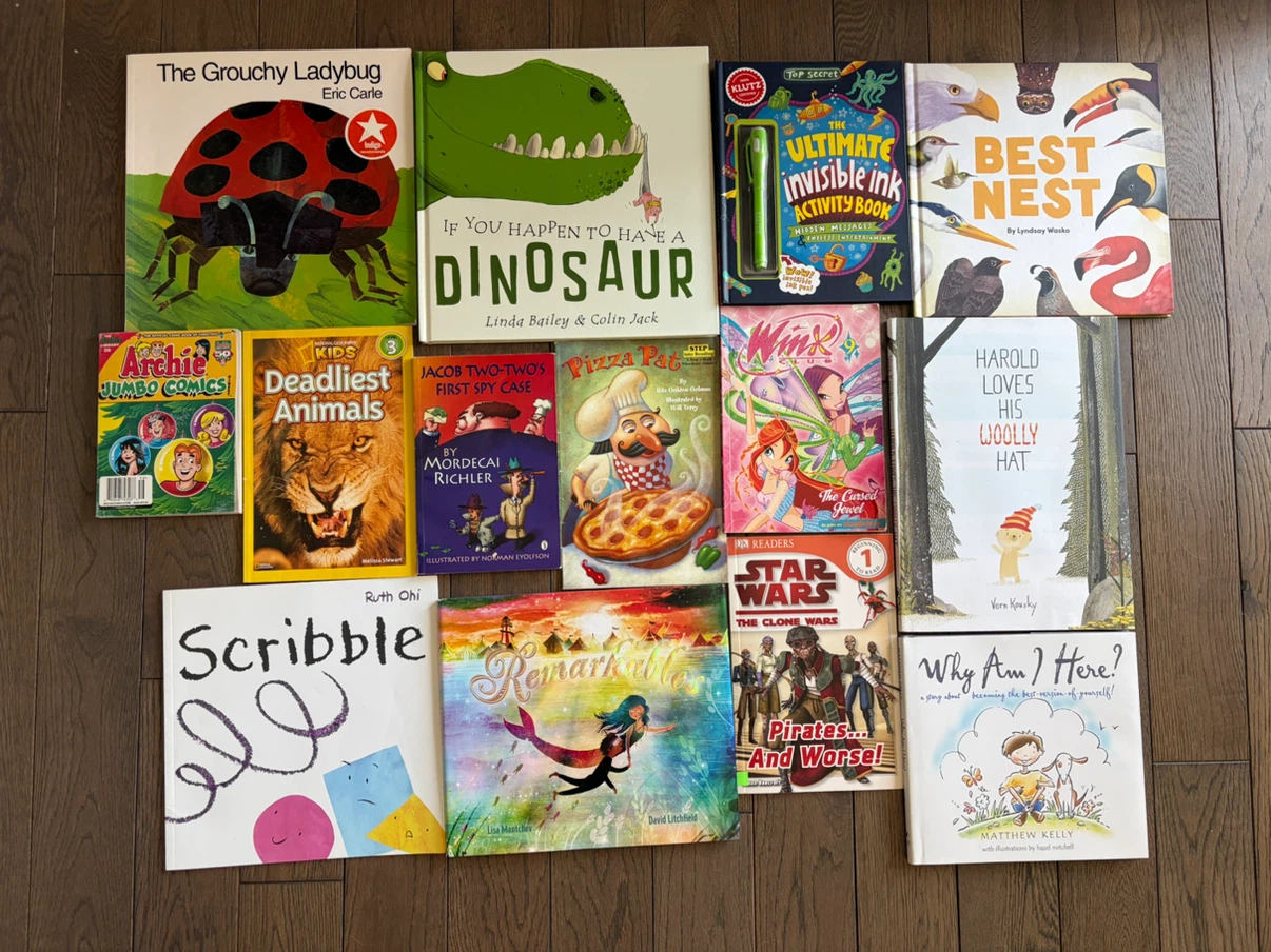 Lot of 14 Children's Books (Age 6-10)