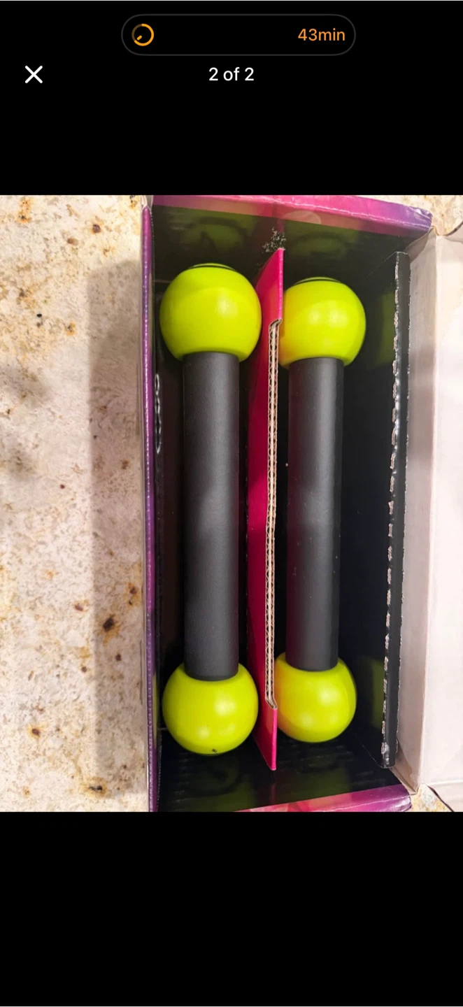 Zumba Fitness Small Hand Weights