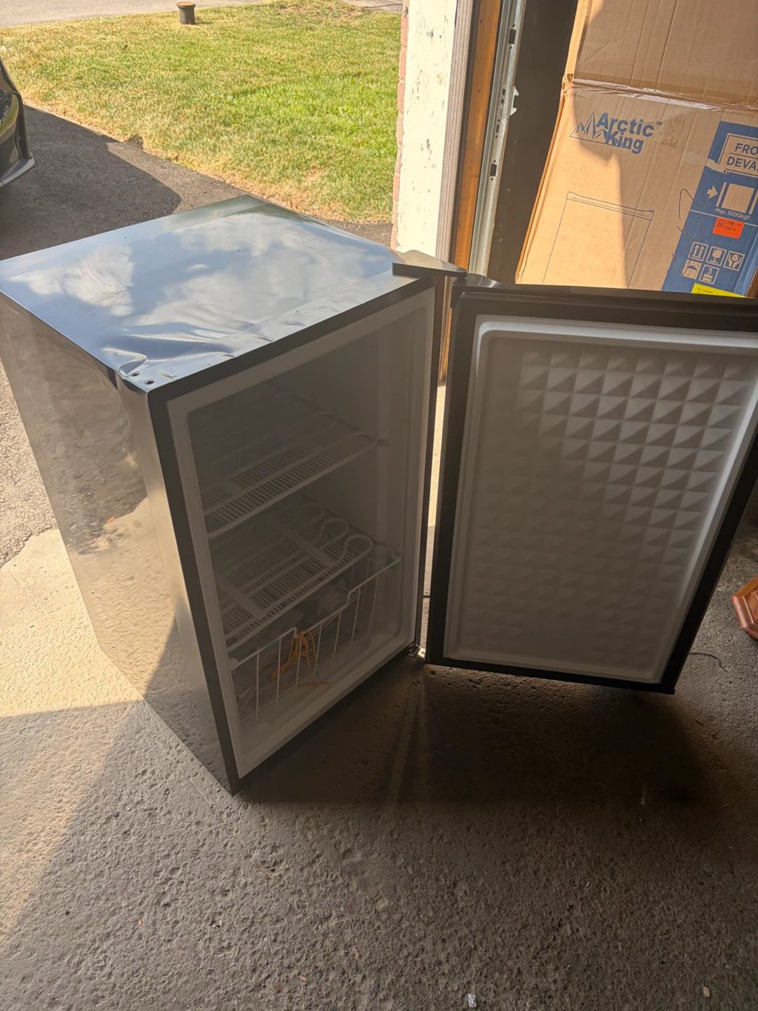 Arctic King Stainless Steel Mini Fridge - photo 5
